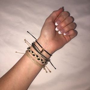 Pura Vida bracelet stack